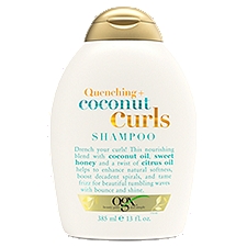 Ogx Quenching + Coconut Curls Shampoo, 13 fl oz, 13 Fluid ounce