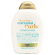 Ogx Quenching + Coconut Curls Conditioner, 13 fl oz, 13 Fluid ounce