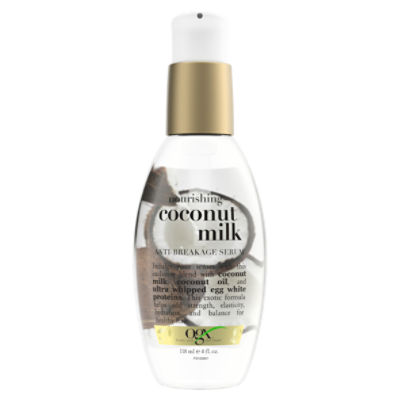 Ogx Nourishing Coconut Milk Anti-Breakage Serum, 4 fl oz
