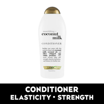 Ogx Nourishing + Coconut Milk Conditioner, 25.4 fl oz