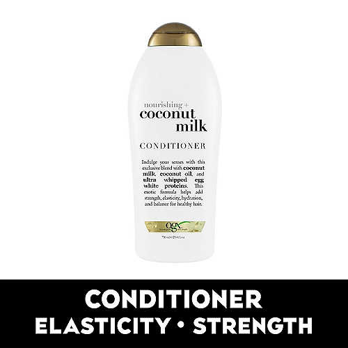 Ogx Nourishing + Coconut Milk Conditioner, 25.4 fl oz