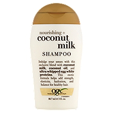 Ogx Nourishing + Coconut Milk Shampoo, 3 fl oz, 3 Fluid ounce