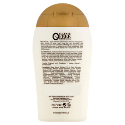 Ogx Nourishing + Coconut Shampoo, fl
