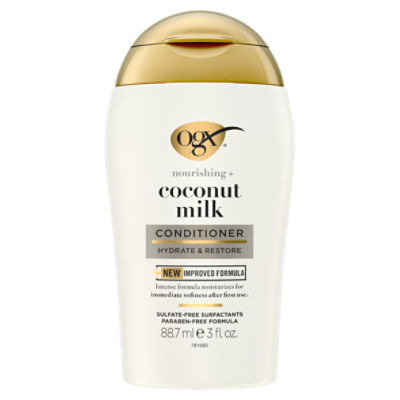 Ogx Nourishing + Coconut Milk Conditioner, 3 fl oz