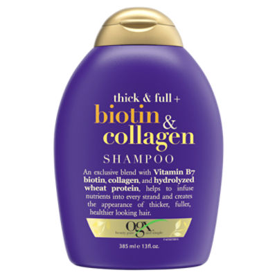 & Full + Biotin & Collagen Shampoo, 13 fl oz