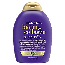 Ogx Thick & Full + Biotin & Collagen Shampoo, 13 fl oz