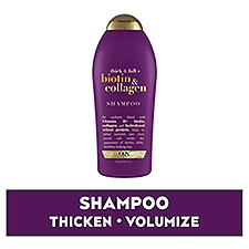 Ogx Thick & Full + Biotin & Collagen Shampoo, 25.4 fl oz, 25.4 Fluid ounce