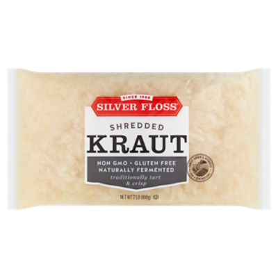 Silver Floss Shredded Kraut, 2 lb