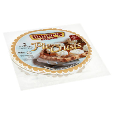 Unger's Premium 9'' Pie Crusts, 2 count, 15 oz