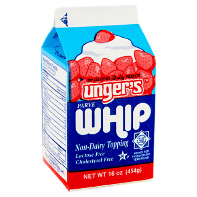 Unger's Non-Dairy Topping Whip, 16 oz