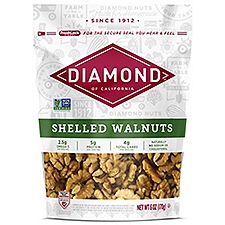 Diamond Shelled Walnuts, 6 oz