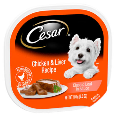 Cesar wet shop dog food ingredients