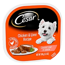 Cesar Canine Cuisine with Chicken & Liver, 3.5 Ounce
