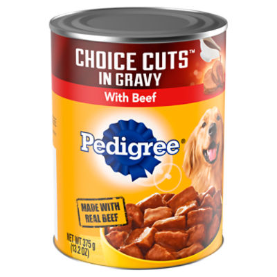 Pedigree choice shop cuts in gravy