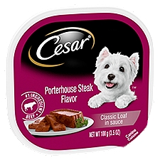 Cesar Canine Cuisine - Porterhouse Steak Flavor, 3.5 Ounce