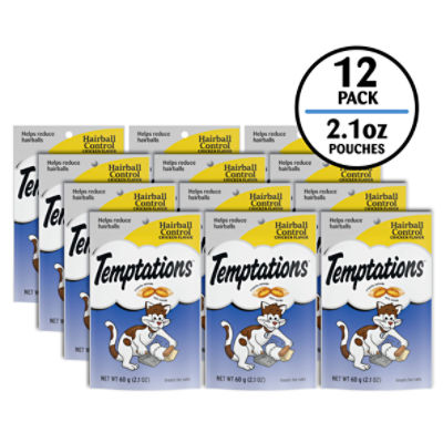 Temptations hairball outlet treats