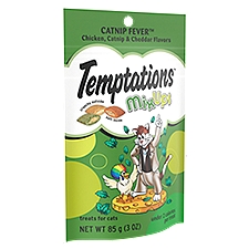 Temptations Temptations Chicken, Catnip, Cheddar Flavor Cat Tr, 3 Ounce