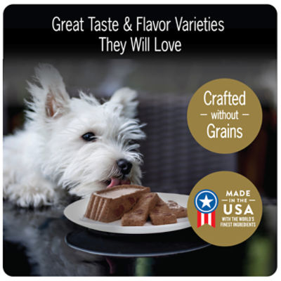 Cesar 4 Flavors Canine Cuisine Dog Food, 3.5 oz, 24 count