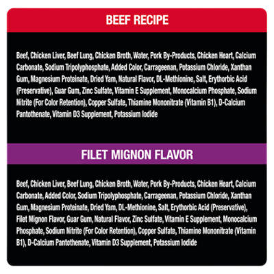 Cesar 4 Flavors Canine Cuisine Dog Food, 3.5 oz, 24 count