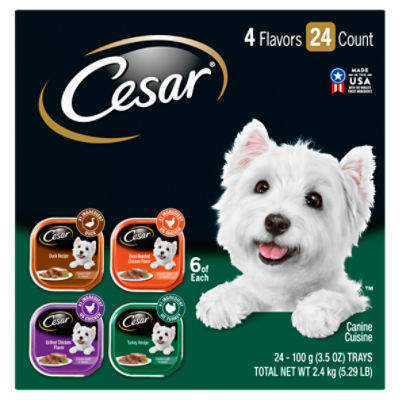 Cesar dog food good hotsell for puppies