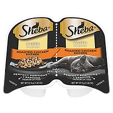 Sheba Perfect Portions Cuts in Gravy Roasted Chicken Entrée Premium Cat Food, 1.32 oz