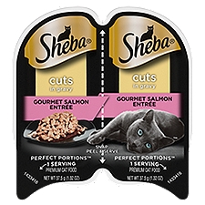 Sheba Perfect Portion Gourmet Salmon Entrée Premium Cat Food, 1.32 oz