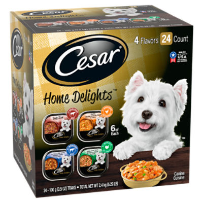 Cesar home 2024 dog food