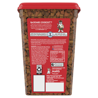 TEMPTATIONS MIXUPS Crunchy and Soft Cat Treats Backyard Cookout