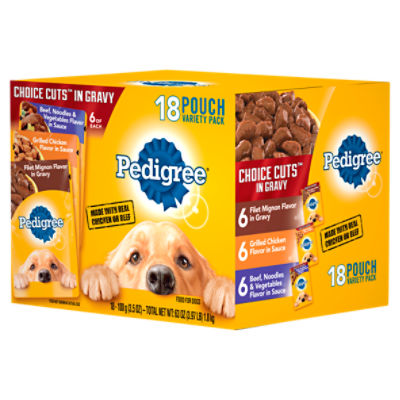 Pedigree discount variety pack