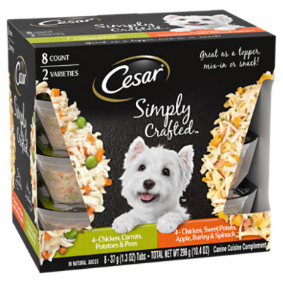 Caesars simply discount crafted dog food