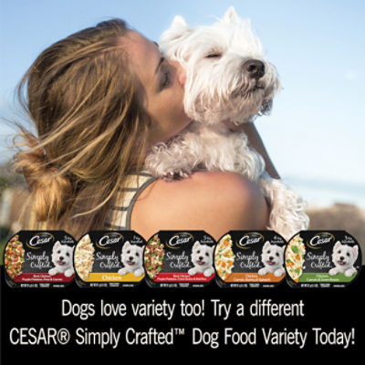 Caesars simply clearance crafted dog food