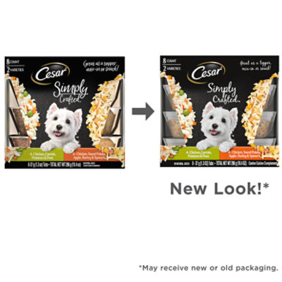 Cesar simply crafted outlet wet dog food