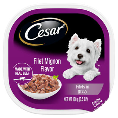 Cesar filet mignon dry dog food review sale