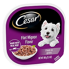 Cesar Canine Cuisine - Filet Mignon Flavor, 3.5 Ounce