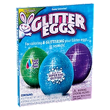 Easter Unlimited Glitter Eggs Decorating Kit