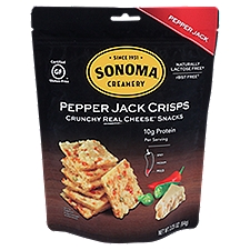 Sonoma Creamery Pepper Jack Crisps, 2.25 oz