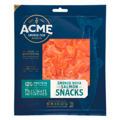 3 oz. Smoked Salmon Candy - Acme Smoked Fish