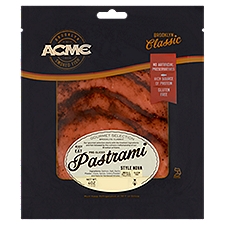 ACME Pre-Sliced Style Nova Pastrami, 4 oz