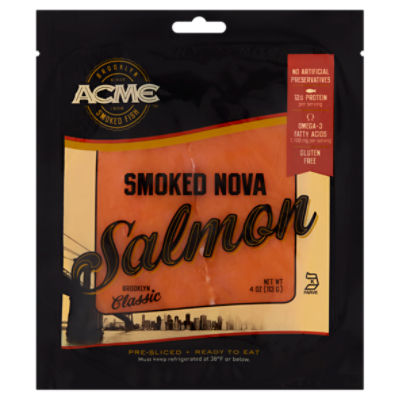 ACME Smoked Nova Salmon, 4 oz