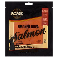 ACME Smoked Nova, Salmon, 4 Ounce