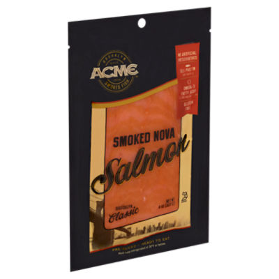 Acme Smoked Fish Classic Brooklyn Smoked Nova Salmon, 8 oz - Fairway