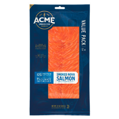 Blue Hill Bay Smoked Wild Alaskan Sockeye Salmon, 3 oz - Fairway