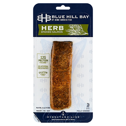 Blue Hill Bay by Acme Smoked Fish Herb Smoked Salmon, 4 oz