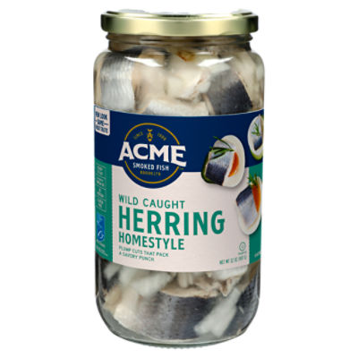  HOMESTYLE HERRING by Acme Smoked Fish (Pack of 3) : Grocery &  Gourmet Food