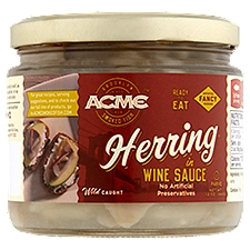 ACME Wine Sauce, Herring, 12 Ounce