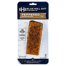 Blue Hill Bay Peppered Smoked, Salmon, 4 Ounce