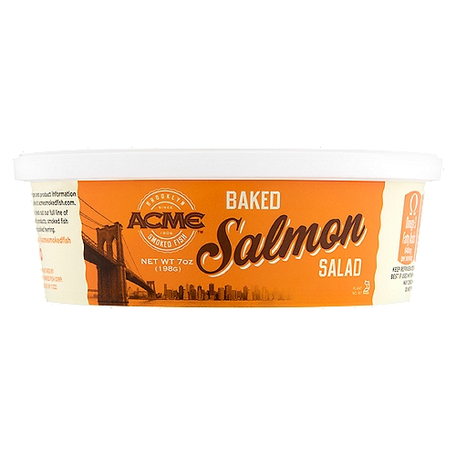 Acme Baked Salmon Salad Lightly Smoked, 7 oz