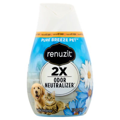 Renuzit Pure Breeze Pet Gel Air Freshener, 7.0 oz