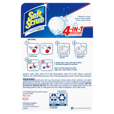 Save on Soft Scrub Duo-Cubes Alpine Fresh In-Tank Toilet Bowl Cleaner Order  Online Delivery