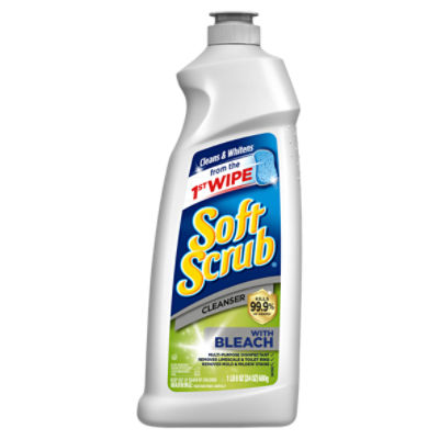Soft Scrub Cleanser with Bleach, 24 oz